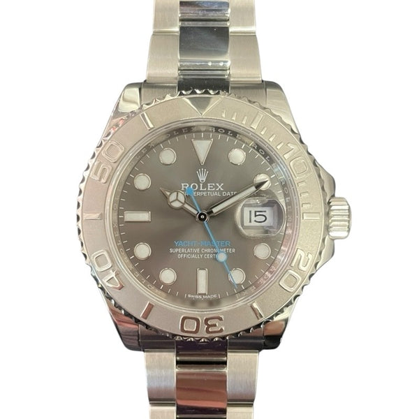 ロレックス ROLEX ヨットマスター40 116622 スレート Pt×SS メンズ 腕時計