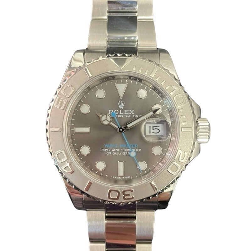 ロレックス ROLEX ヨットマスター40 116622 スレート Pt×SS メンズ 腕時計
