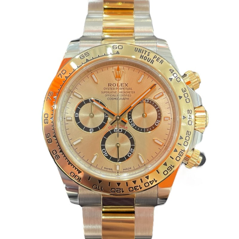 ロレックス ROLEX デイトナ 126503 SS/YG 自動巻き メンズ 腕時計