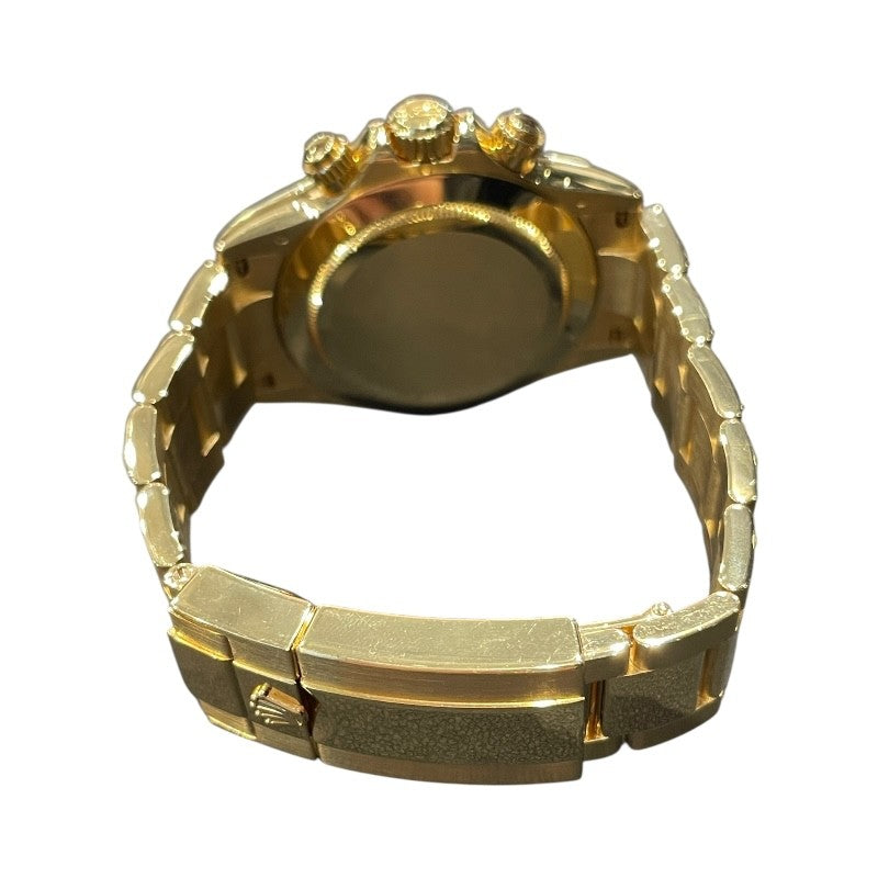 ロレックス ROLEX デイトナ　ホワイト/ブラック 116528 ホワイト/ブラック K18YG メンズ 腕時計