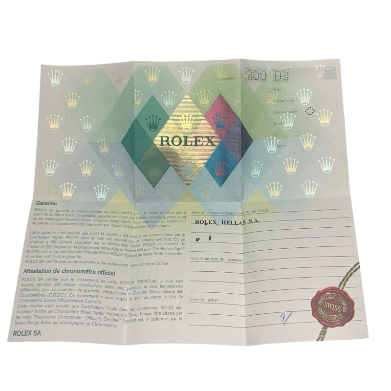 ロレックス ROLEX デイトジャスト36 D番 116233G ゴールド K18YG/SS メンズ 腕時計