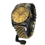 ロレックス ROLEX デイトジャスト36 D番 116233G ゴールド K18YG/SS メンズ 腕時計
