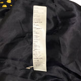 セリーヌ CELINE ドットフリルワンピース 2R217020D ブラック×ゴールド シルク レディース ワンピース