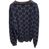 グッチ GUCCI GGジャガードニットセーター 614744 コットン コットン メンズ セーター