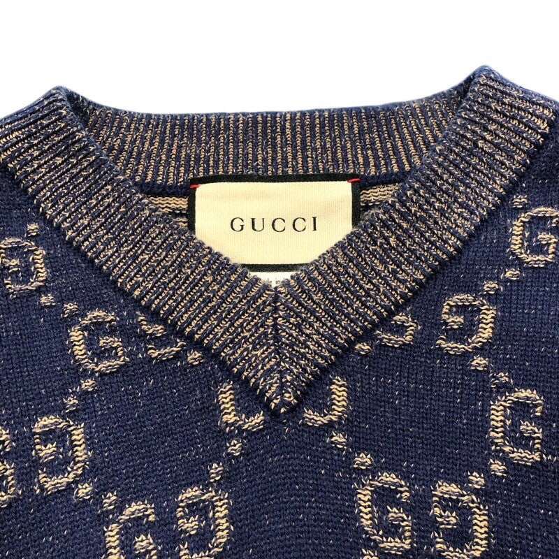 グッチ GUCCI GGジャガードニットセーター 614744 コットン