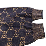 グッチ GUCCI GGジャガードニットセーター 614744 コットン コットン メンズ セーター
