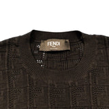 フェンディ FENDI FF総柄 FZY431 レーヨン メンズ セーター