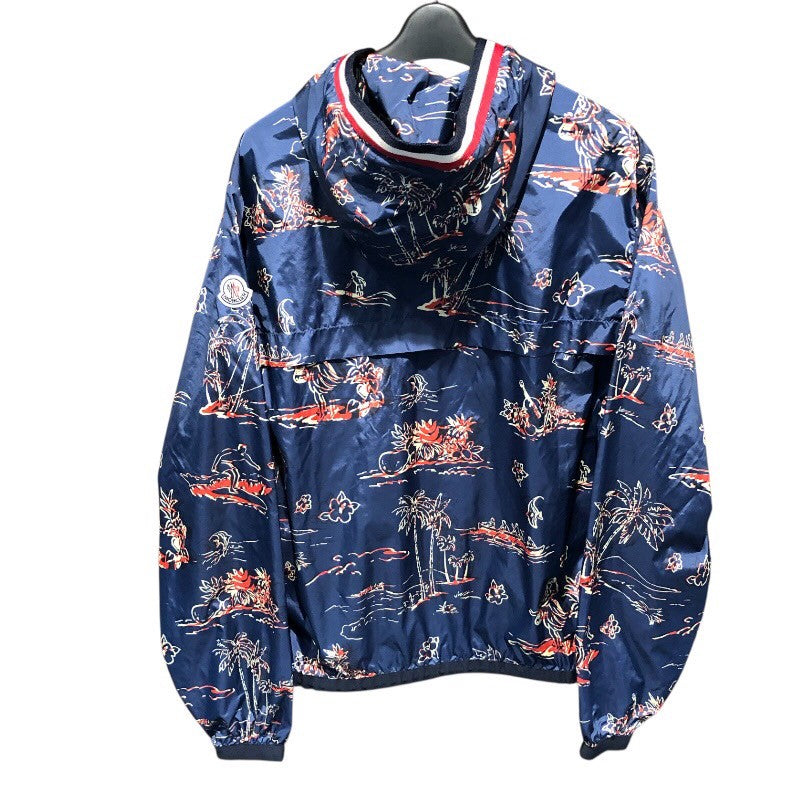 モンクレール MONCLER ANTON　総柄ナイロンジャケット マルチカラー ナイロン ナイロン メンズ ナイロンジャケット