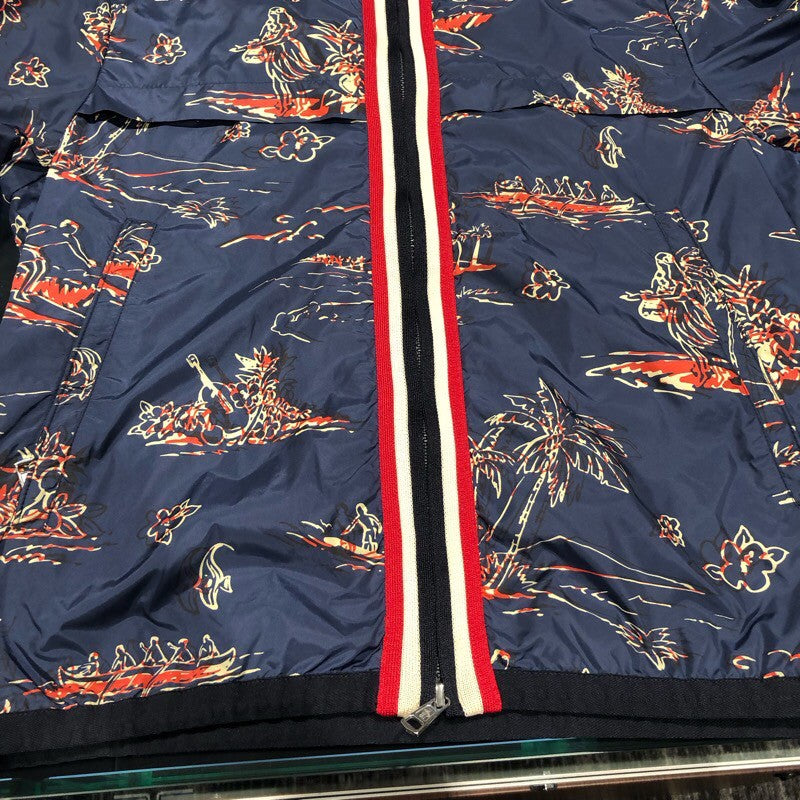 モンクレール MONCLER ANTON　総柄ナイロンジャケット マルチカラー ナイロン ナイロン メンズ ナイロンジャケット