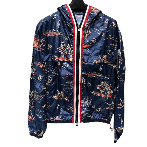 モンクレール MONCLER ANTON　総柄ナイロンジャケット マルチカラー ナイロン ナイロン メンズ ナイロンジャケット