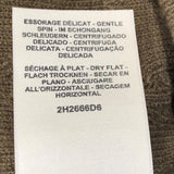 エルメス HERMES パフスリーブ半袖ニットセーター 2H666D6 ブラウン ウール レディース ニット