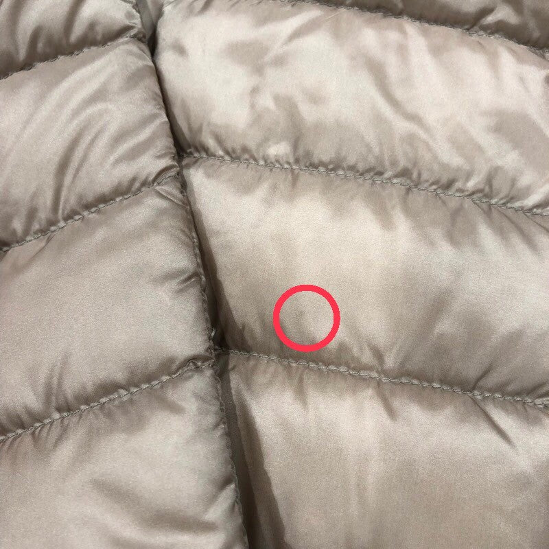 モンクレール MONCLER LANSダウンジャケット ベージュ ナイロン100 ダウン90フェザー10 レディース ダウンジャケット