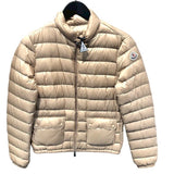 モンクレール MONCLER LANSダウンジャケット ベージュ ナイロン100 ダウン90フェザー10 レディース ダウンジャケット