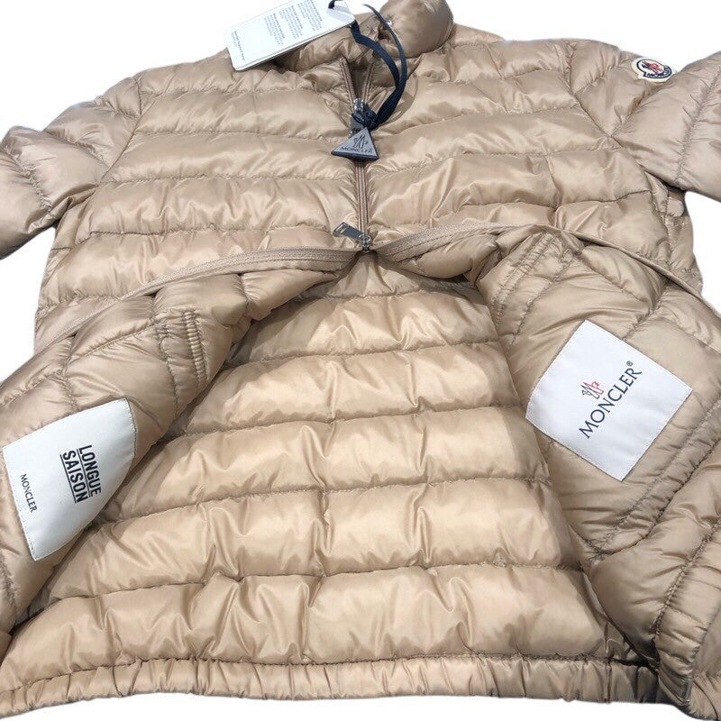 モンクレール MONCLER LANSダウンジャケット ベージュ ナイロン100 ダウン90フェザー10 レディース ダウンジャケット