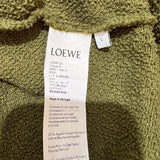ロエベ LOEWE アナグラムロゴプルオーバーパーカー H526Y25J07 カーキ コットン メンズ パーカー
