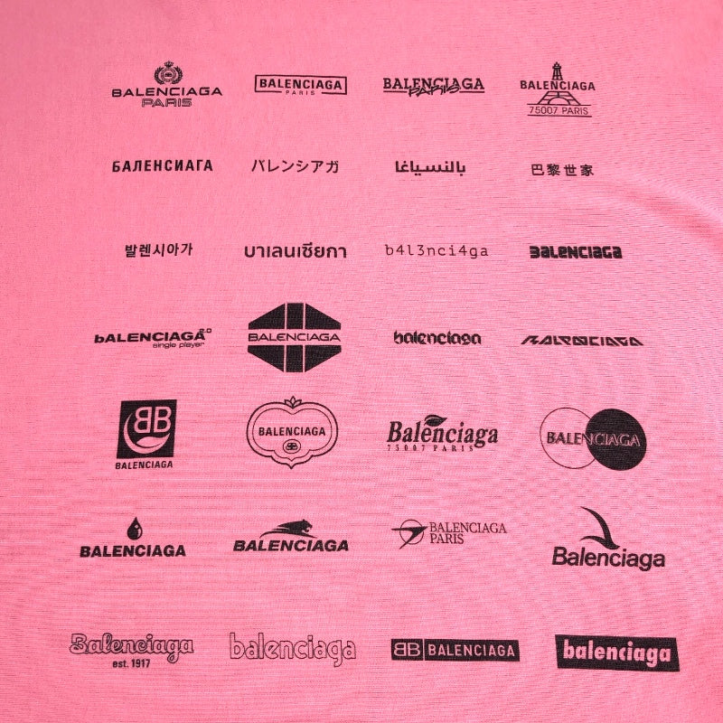 バレンシアガ BALENCIAGA ロゴプリントスウェットシャツ 720462 コットン ユニセックス スウェット