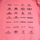 バレンシアガ BALENCIAGA ロゴプリントスウェットシャツ 720462 コットン ユニセックス スウェット