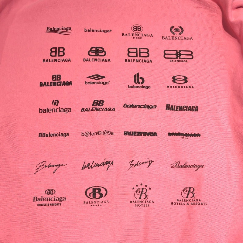 バレンシアガ BALENCIAGA ロゴプリントスウェットシャツ 720462 コットン ユニセックス スウェット