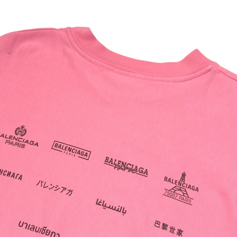 バレンシアガ BALENCIAGA ロゴプリントスウェットシャツ 720462