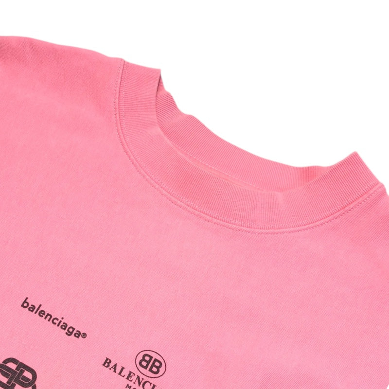 バレンシアガ BALENCIAGA ロゴプリントスウェットシャツ 720462 コットン ユニセックス スウェット