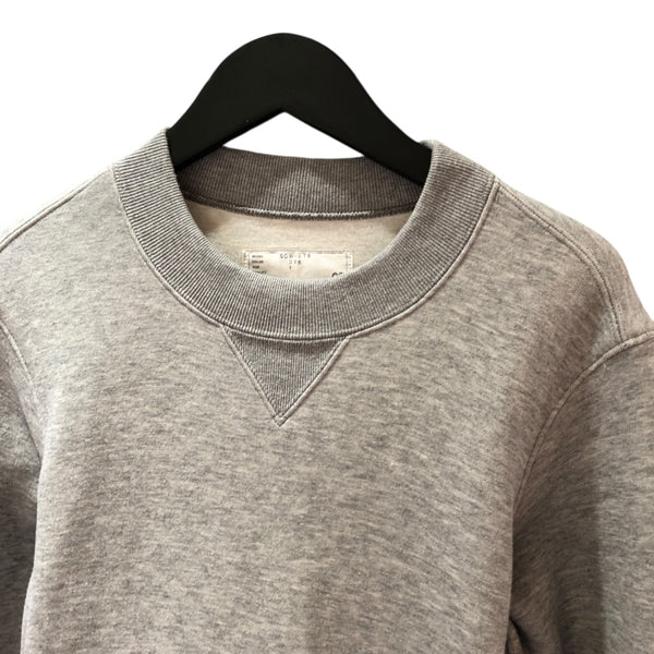 サカイ SACAI サイドジップワンピース グレー コットン レディース ワンピース