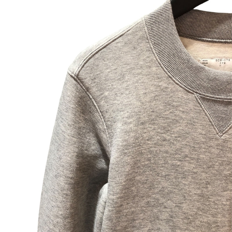 サカイ SACAI サイドジップワンピース グレー コットン レディース ワンピース
