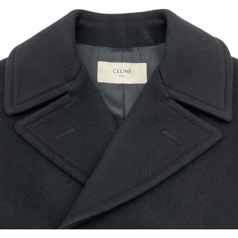 セリーヌ CELINE クラシックピーコート 2M048943C ブラック カシミヤ