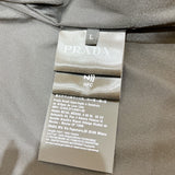 プラダ PRADA トライアングルロゴシャツジャケット 2024年 SC798 ブラック コーデュロイ メンズ ナイロンジャケット