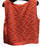 シャネル CHANEL ツイードアンサンブル P14337 オレンジ ツイード レディース その他アウター