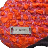 シャネル CHANEL ツイードアンサンブル P14337 オレンジ ツイード レディース その他アウター