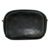 シャネル CHANEL マトラッセカメラバッグ AS0137 ブラック/ゴールド金具 カーフ レディース ショルダーバッグ