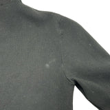 プラダ PRADA トライアングルロゴハーフジップニット P26436 ブラック コットン レディース ニット