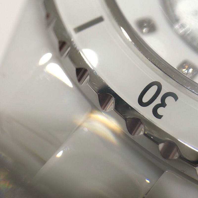 シャネル CHANEL J12 キャリバー12.1 38MM H5705 ホワイト セラミック 自動巻き メンズ 腕時計