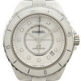 シャネル CHANEL J12 キャリバー12.1 38MM H5705 ホワイト セラミック 自動巻き メンズ 腕時計