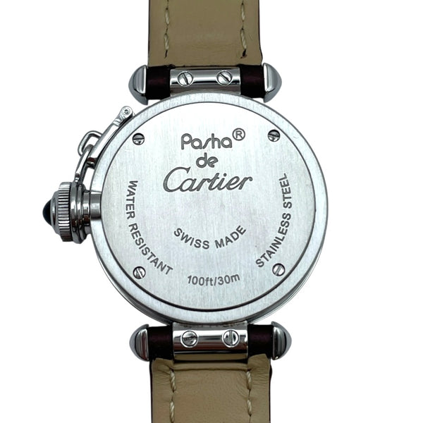 カルティエ Cartier ミスパシャ W3140025 シルバー SS クオーツ レディース 腕時計