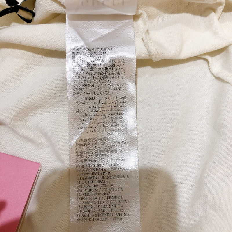 グッチ GUCCI ×THE NORTH FACEロゴ半袖Tシャツ 616036 ホワイト　ブラウン　マルチ コットン メンズ 半袖Ｔシャツ