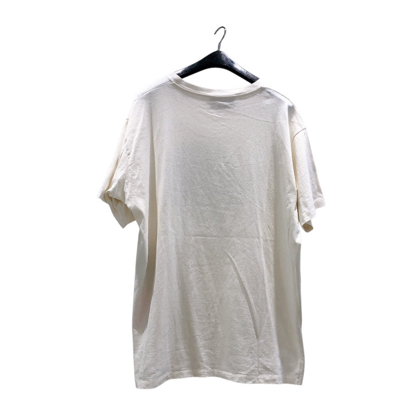 グッチ GUCCI ×THE NORTH FACEロゴ半袖Tシャツ 616036 ホワイト　ブラウン　マルチ コットン メンズ 半袖Ｔシャツ