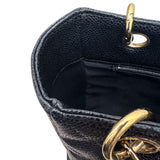 シャネル CHANEL PSTチェーントートバッグ A50994 ブラック キャビアスキン GD金具 レディース ハンドバッグ