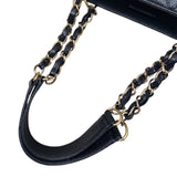 シャネル CHANEL PSTチェーントートバッグ A50994 ブラック キャビアスキン GD金具 レディース ハンドバッグ