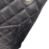 シャネル CHANEL PSTチェーントートバッグ A50994 ブラック キャビアスキン GD金具 レディース ハンドバッグ