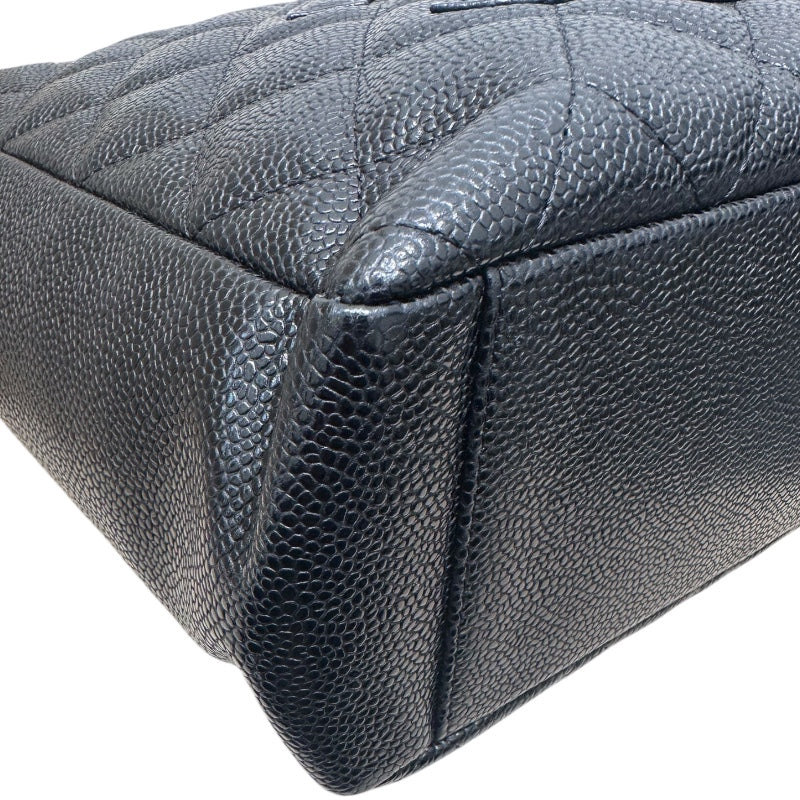 シャネル CHANEL PSTチェーントートバッグ A50994 ブラック キャビアスキン GD金具 レディース ハンドバッグ