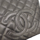 シャネル CHANEL PSTチェーントートバッグ A50994 ブラック キャビアスキン GD金具 レディース ハンドバッグ