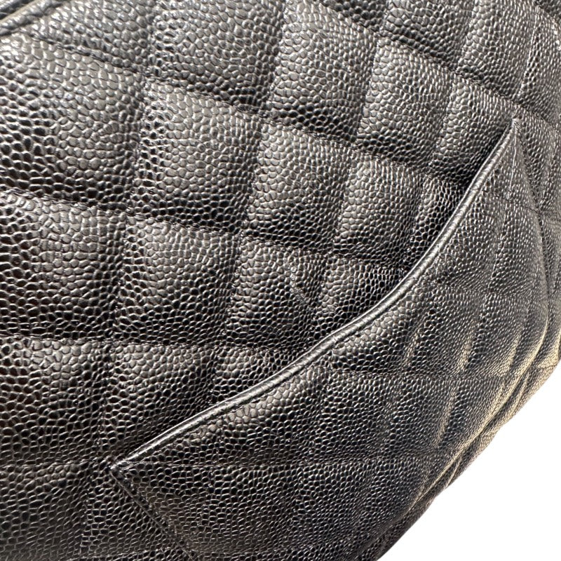 シャネル CHANEL PSTチェーントートバッグ A50994 ブラック キャビアスキン GD金具 レディース ハンドバッグ