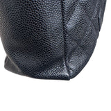 シャネル CHANEL PSTチェーントートバッグ A50994 ブラック キャビアスキン GD金具 レディース ハンドバッグ