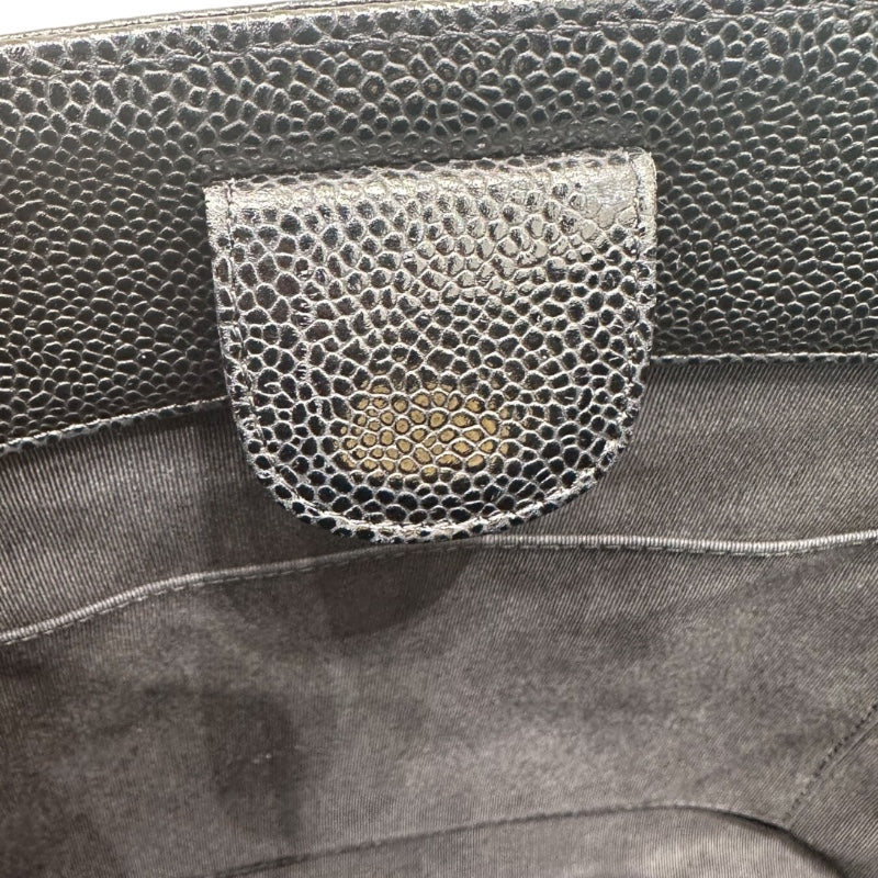 シャネル CHANEL PSTチェーントートバッグ A50994 ブラック キャビアスキン GD金具 レディース ハンドバッグ