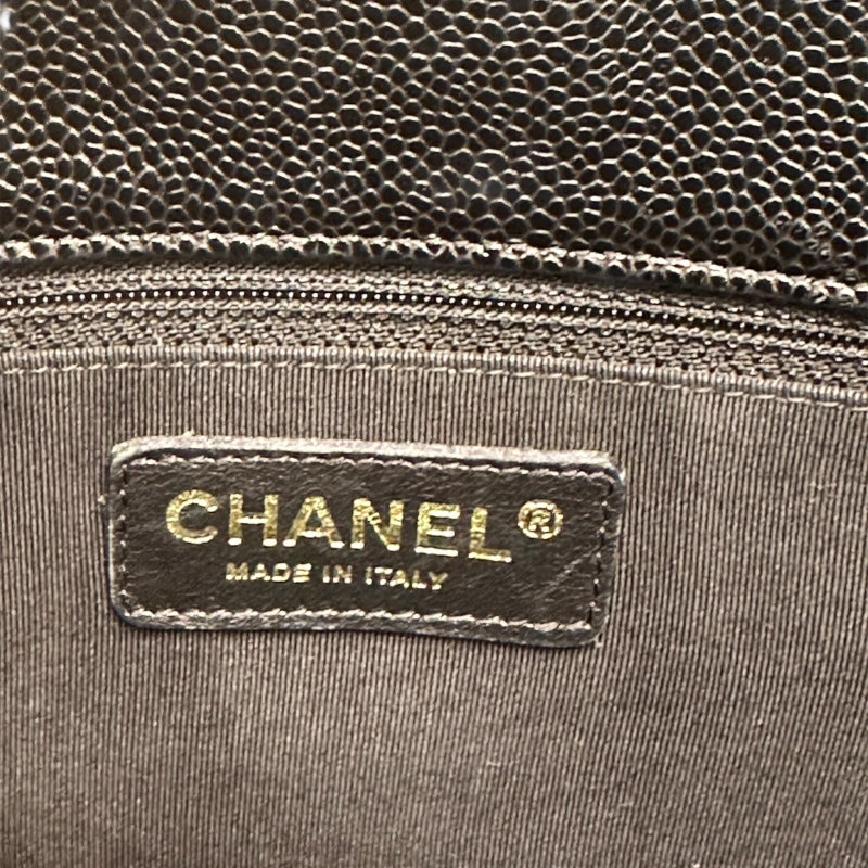 シャネル CHANEL PSTチェーントートバッグ A50994 ブラック キャビアスキン GD金具 レディース ハンドバッグ