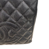 シャネル CHANEL PSTチェーントートバッグ A50994 ブラック キャビアスキン GD金具 レディース ハンドバッグ