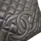 シャネル CHANEL PSTチェーントートバッグ A50994 ブラック キャビアスキン GD金具 レディース ハンドバッグ