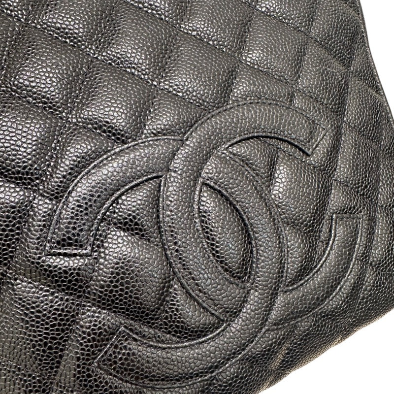 シャネル CHANEL PSTチェーントートバッグ A50994 ブラック キャビアスキン GD金具 レディース ハンドバッグ