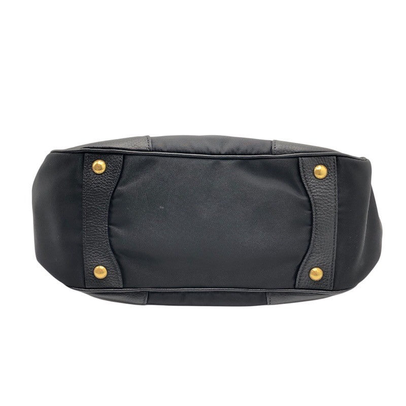 プラダ PRADA ナイロン・レザー トートバッグ BR4635 ブラック ナイロン/レザー レディース ショルダーバッグ